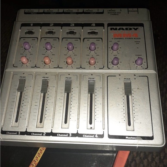 Nady Audio MM4 4 Channel Stereo Mixer - Picture 3 of 3